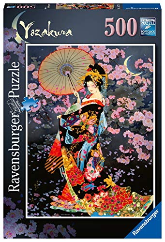 Ravensburger Puzzle 500 Pezzi Yozakura Jigsaw Puzzle Per Adulti E Ragazzi Puzzle Giappone Puzzle Ravensburger Stampa Di Alta Qualita 0