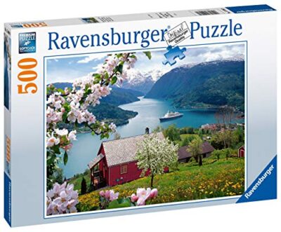 Ravensburger Puzzle 500 Pezzi Da Adulti 49x36 Cm Stampa Di Qualita Foto Paesaggi Arte Animali Scandinavia 0 0