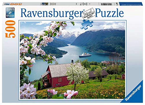 Ravensburger Puzzle 500 Pezzi Da Adulti 49x36 Cm Stampa Di Qualita Foto Paesaggi Arte Animali Scandinavia 0