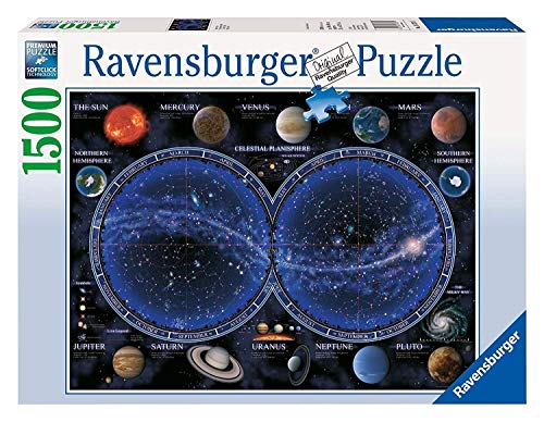Ravensburger Puzzle Astrologia Planisfero Celeste Puzzle 1500 Pezzi Relax Puzzles Da Adulti Dimensione 80x60 Cm Stampa Di Alta Qualita Stelle 0