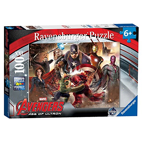 Ravensburger Puzzle Avengers Personaggi Puzzle 100 Pezzi Xxl Puzzle Per Bambini Puzzle Avengers Eta Consigliata 6 0 1