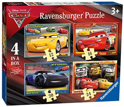 Ravensburger Puzzle Cars 4 Puzzle In A Box 12 16 20 24 Pezzi Puzzle Per Bambini Puzzle Cars Eta Consigliata 3 Anni 0
