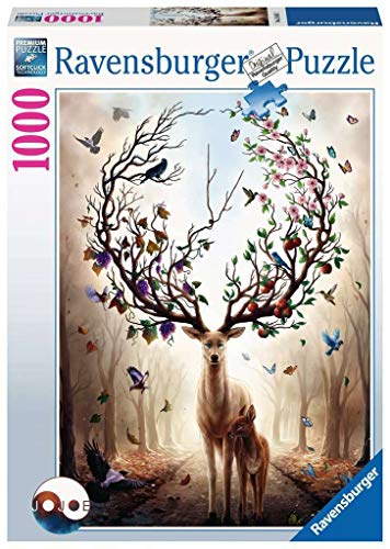 Ravensburger Puzzle Cervo Magico 1000 Pezzi Jigsaw Adulti Premium Puzzle Con Tecnologia Softclick Eta Consigliata 12 15018 2 0