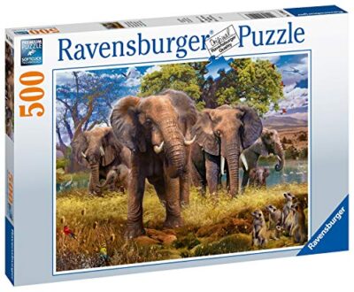 Ravensburger Puzzle Famiglia Di Elefanti 15040 3 0 0