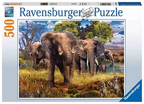 Ravensburger Puzzle Famiglia Di Elefanti 15040 3 0