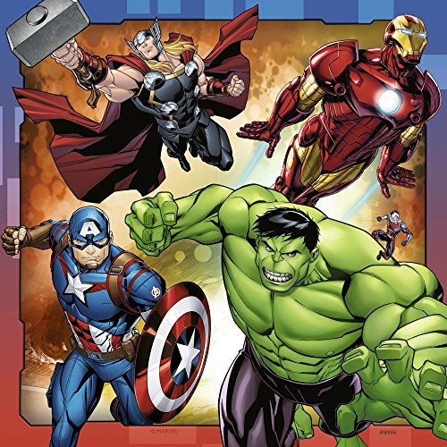 Ravensburger Puzzle Marvel Avengers Puzzle 3 X 49 Pezzi Puzzle Per Bambini Puzzle Marvel Eta Consigliata 5 Anni 0 2