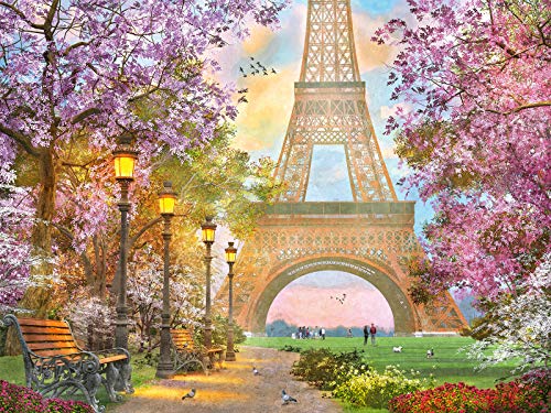Ravensburger Puzzle Paris Amore A Parigi Puzzle 1500 Pezzi Relax Puzzles Da Adulti Dimensione 80x60 Cm Stampa Di Alta Qualita Travel Viaggi 0 1