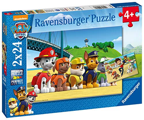 Ravensburger Puzzle Paw Patrol A Puzzle 2x24 Pz Puzzle Per Bambini 0 0