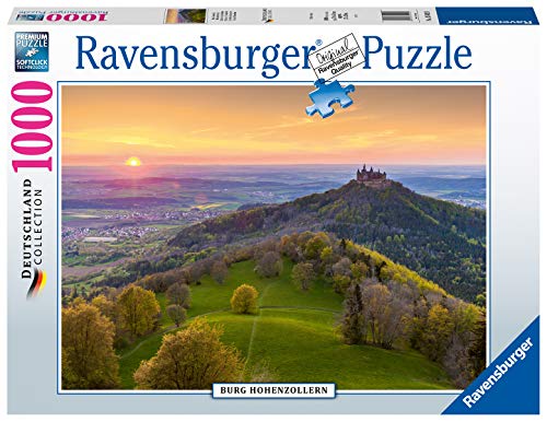 Ravensburger Puzzle Puzzle 1000 Pezzi Castello Di Hohenzollern Puzzle Per Adulti Collezione Germania Puzzle Paesaggi Puzzle Ravensburger Stampa Di Alta Qualita 0