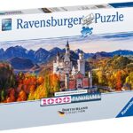 Ravensburger Puzzle Puzzle 1000 Pezzi Castello Di Neuschwanstein Formato Panorama Puzzle Per Adulti Collezione Germania Puzzle Ravensburger Stampa Di Alta Qualita 0 0