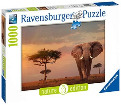 Ravensburger Puzzle Puzzle 1000 Pezzi Elefante Del Masai Mara Puzzle Per Adulti Nature Edition Puzzle Paesaggi Puzzle Ravensburger Stampa Di Alta Qualita 0 0