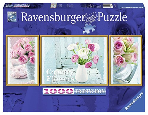 Ravensburger Puzzle Puzzle 1000 Pezzi Magia Dei Fiori Puzzle Per Adulti Tryptichon Puzzle Fiori Puzzle Ravensburger Stampa Di Alta Qualita 0