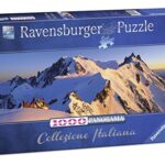 Ravensburger Puzzle Puzzle 1000 Pezzi Monte Bianco Formato Panorama Puzzle Per Adulti Collezione Italiana Puzzle Ravensburger Stampa Di Alta Qualita 0