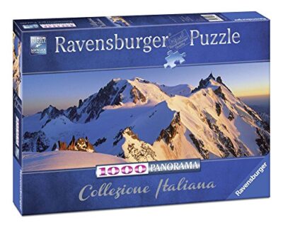 Ravensburger Puzzle Puzzle 1000 Pezzi Monte Bianco Formato Panorama Puzzle Per Adulti Collezione Italiana Puzzle Ravensburger Stampa Di Alta Qualita 0