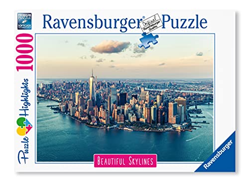 Ravensburger Puzzle Puzzle 1000 Pezzi New York Puzzle Per Adulti Collezione Skylines Puzzle Citta Puzzle New York Puzzle Ravensburger Stampa Di Alta Qualita 0
