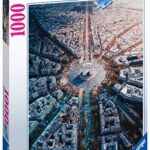 Ravensburger Puzzle Puzzle 1000 Pezzi Parigi Dallalto Collezione Paesaggi Foto Puzzle Per Adulti Puzzle Ravensburger Stampa Di Alta Qualita 0 0