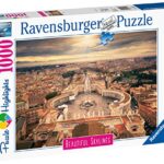 Ravensburger Puzzle Puzzle 1000 Pezzi Roma Puzzle Per Adulti Collezione Skylines Puzzle Citta Puzzle Roma Puzzle Ravensburger Stampa Di Alta Qualita 0 0