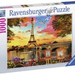 Ravensburger Puzzle Puzzle 1000 Pezzi Toure Eiffel Al Tramonto Puzzle Parigi Puzze Citta Puzzle Adulti Puzzle Ravensburger Stampa Di Alta Qualita 0 0