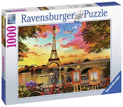Ravensburger Puzzle Puzzle 1000 Pezzi Toure Eiffel Al Tramonto Puzzle Parigi Puzze Citta Puzzle Adulti Puzzle Ravensburger Stampa Di Alta Qualita 0 0