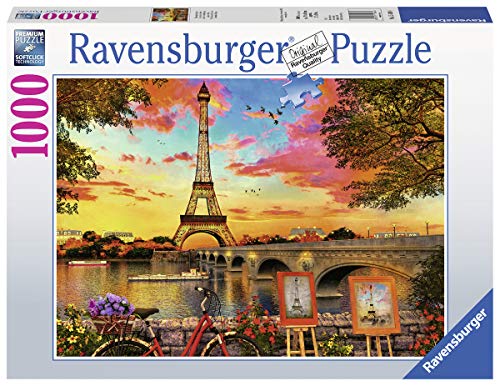 Ravensburger Puzzle Puzzle 1000 Pezzi Toure Eiffel Al Tramonto Puzzle Parigi Puzze Citta Puzzle Adulti Puzzle Ravensburger Stampa Di Alta Qualita 0