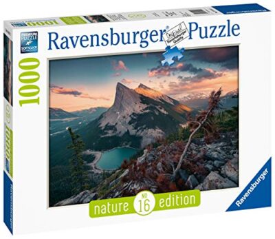 Ravensburger Puzzle Puzzle 1000 Pezzi Tramonto In Montagna Puzzle Per Adulti Nature Edition Puzzle Paesaggi Puzzle Ravensburger Stampa Di Alta Qualita 0 0