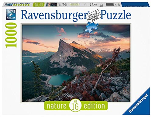 Ravensburger Puzzle Puzzle 1000 Pezzi Tramonto In Montagna Puzzle Per Adulti Nature Edition Puzzle Paesaggi Puzzle Ravensburger Stampa Di Alta Qualita 0