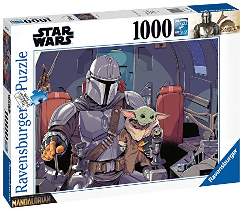 Ravensburger Puzzle Puzzle 1000 Pezzi Yoda The Mandalorian Puzzle Per Adulti Puzzle Star Wars Puzzle Ravensburger Stampa Di Alta Qualita 0 0