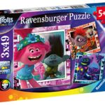 Ravensburger Puzzle Trolls 2 Giro Del Mondo Puzzle 3x49 Cm 05081 9 0 0