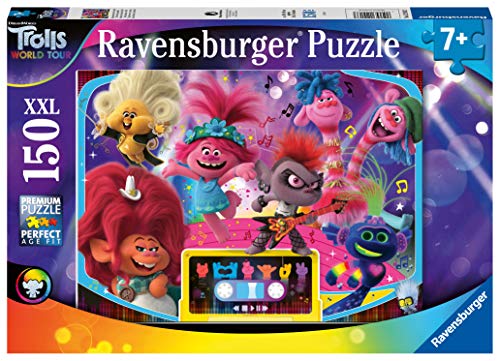 Ravensburger Puzzle Trolls 2 World Tour 150 Pezzi Xxl Per Bambini A Partire Dai 7 Anni 0