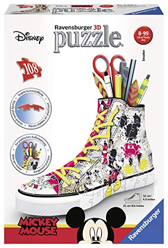 Ravensburger Sneaker Disney Topolino Puzzle 3d Portapenne 0