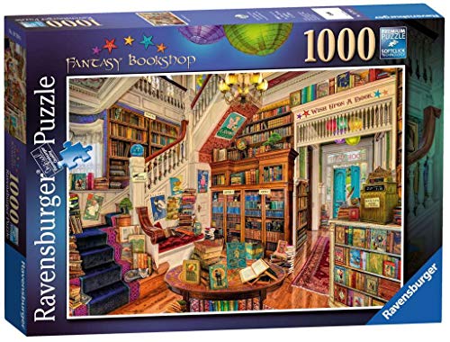 Ravensburger The Fantasy Bookshop Puzzle 1000 Pezzi Per Adulti E Bambini Dai 12 Anni In Su 19799 0