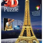 Ravensburger Tour Torre Eiffel Puzzle 3d Con Led Edizione Speciale Notte 216 Pezzi Multicolore 12579 0