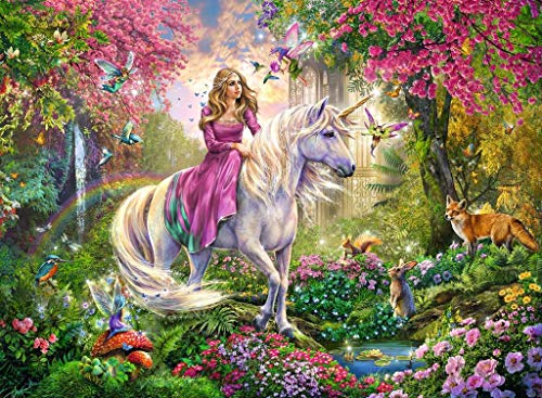 Ravensburger Unicorni Puzzle 100 Pezzi 0 0