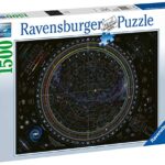 Ravensburger Universo Mappa Stellare Sistema Planetario Stelle Astrologia Puzzle 1500 Pezzi Relax Puzzles Da Adulti Dimensione 80x60 Cm Stampa Di Alta Qualita 0 0