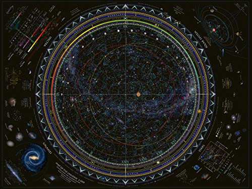 Ravensburger Universo Mappa Stellare Sistema Planetario Stelle Astrologia Puzzle 1500 Pezzi Relax Puzzles Da Adulti Dimensione 80x60 Cm Stampa Di Alta Qualita 0 1