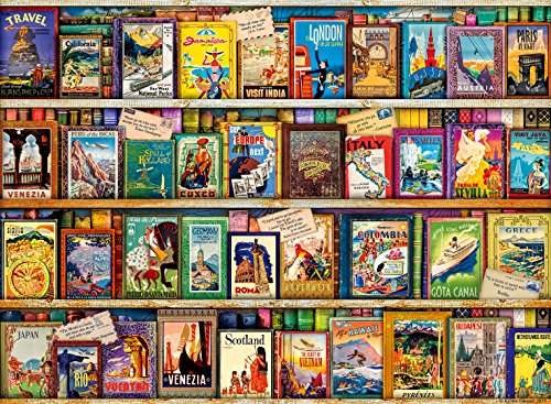 Ravensburger Vintage Travel Guide Puzzle Da 500 Pezzi Per Adulti E Bambini Dai 10 Anni In Su 14752 0 0