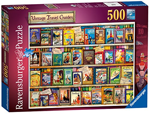 Ravensburger Vintage Travel Guide Puzzle Da 500 Pezzi Per Adulti E Bambini Dai 10 Anni In Su 14752 0
