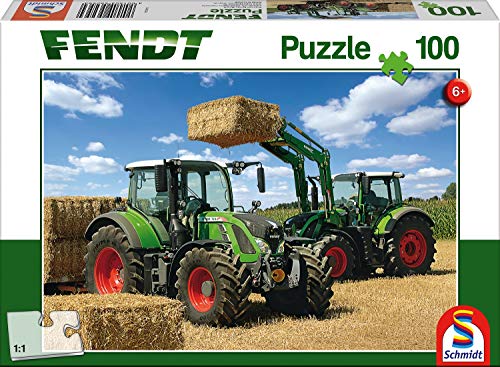 Schmidt Puzzle 724 716 Vario Con Caricatore Frontale Fendt Cargo 4x85 100 Pezzi Colore Meerkleurig 56256 0