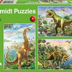 Schmidt Puzzle Avventura Con I Dinosauri 3 X 48 Pezzi 56202 0