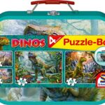 Schmidt Puzzle Dino Box 2 X 60 E 2 X 100 Pezzi 56495 0