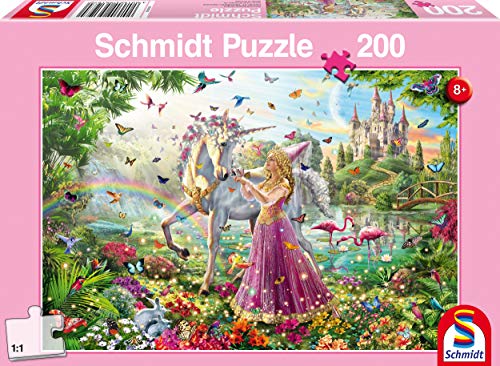Schmidt Puzzle Fata Nel Bosco Incantato 200 Pezzi 56197 0