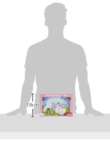 Schmidt Spiele 55565 Principessa Degli Unicorni Puzzle Da 100 Pezzi 0 2
