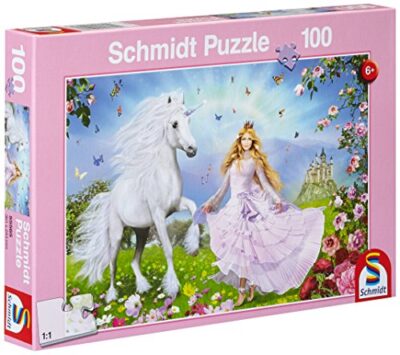 Schmidt Spiele 55565 Principessa Degli Unicorni Puzzle Da 100 Pezzi 0