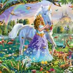 Schmidt Spiele 56307 Puzzle Da 150 Pezziprincipessa Con Unicorno E Serratura Multicolore 0 0