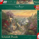 Schmidt Spiele 59482 Puzzle Da 3000 Pezzi Villaggio Al Faro Thomas Kinkade Multicolore 59482 0