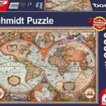 Schmidt Spiele Antica Mappa Del Mondo Puzzle Da 3000 Pezzi Multicolore 58328 0