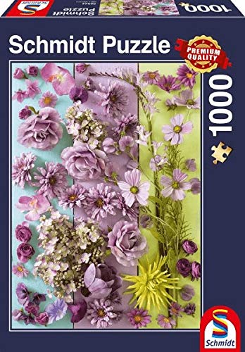Schmidt Spiele Fiori Viola Puzzle Adulto Da 1000 Pezzi 58944 0