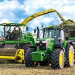 Schmidt Spiele John Deere 6195m Puzzle Da 100 Pezzi Con Trattore Siku Multicolore 56315 0 0