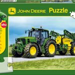 Schmidt Spiele Puzzle Bambino 200 Pezzi John Deere Trattore 7530 Con Carrobotte Con Trattore Originale Siku 0