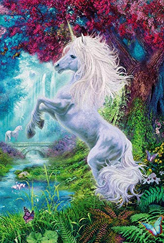 Schmidt Spiele Puzzle Per Bambini Con Unicorno In Giardino Incantato 60 Pezzi Multicolore 56310 0 0
